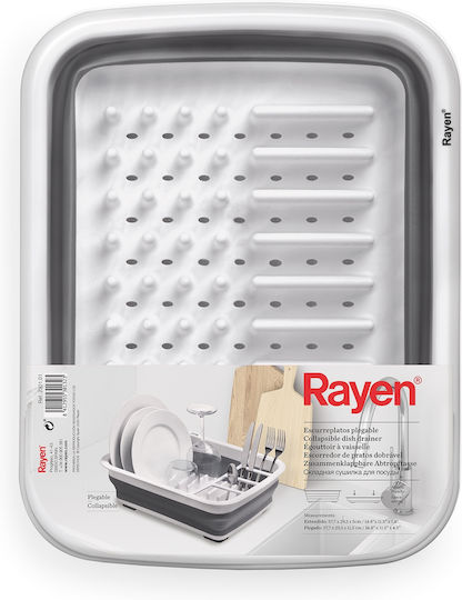 Rayen Отцедник за мивка от пластмаса Сив 37.7x29x5см