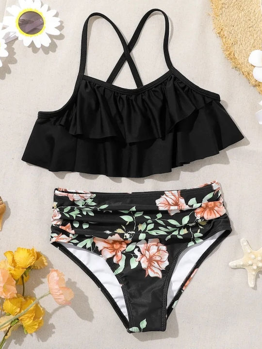 Babykids Costum de baie pentru copii Bikini Negru