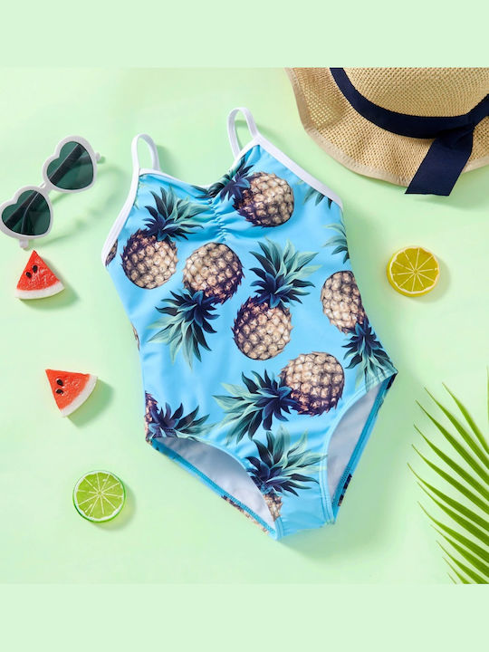 Babykids Kids Swimwear One-Piece Light Blue Babykids Kids Swimwear One-Piece Light Blue
