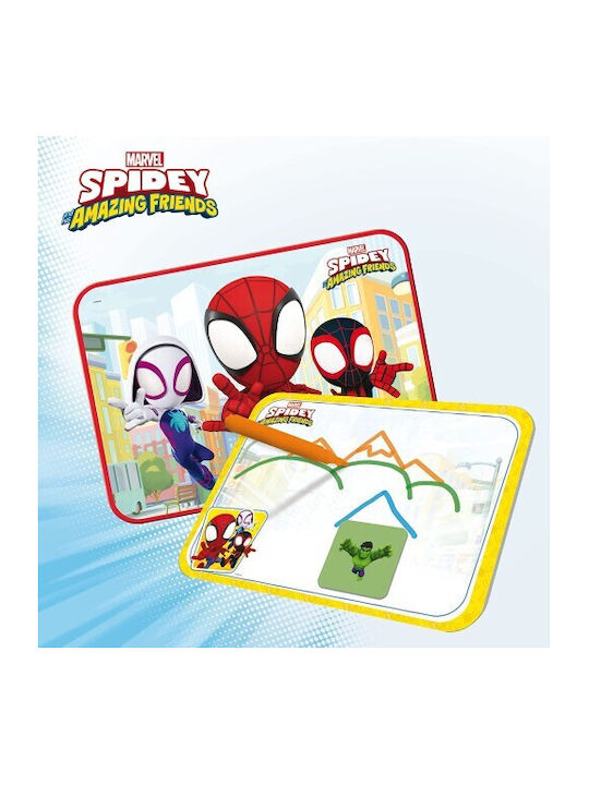 Spidey and His Amazing Friends Kindertisch zum Malen aus Plastik Mehrfarbig Lisciani Giochi