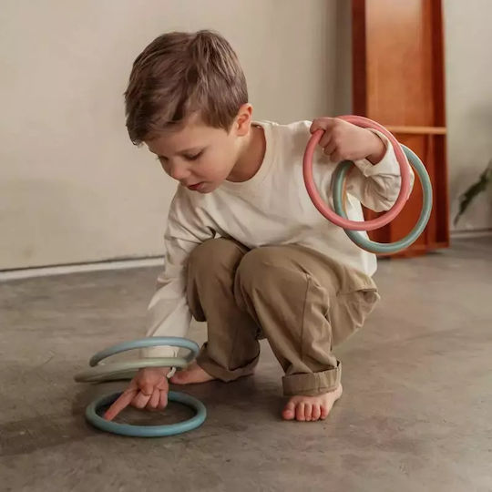 Little Dutch Babyspielzeug Aktivitätsringe aus Silikon für 36++ Monate