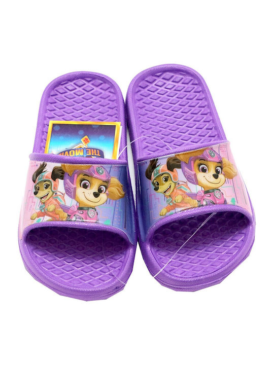 Παιδικές Σαγιονάρες Slides Paw Patrol Μωβ
