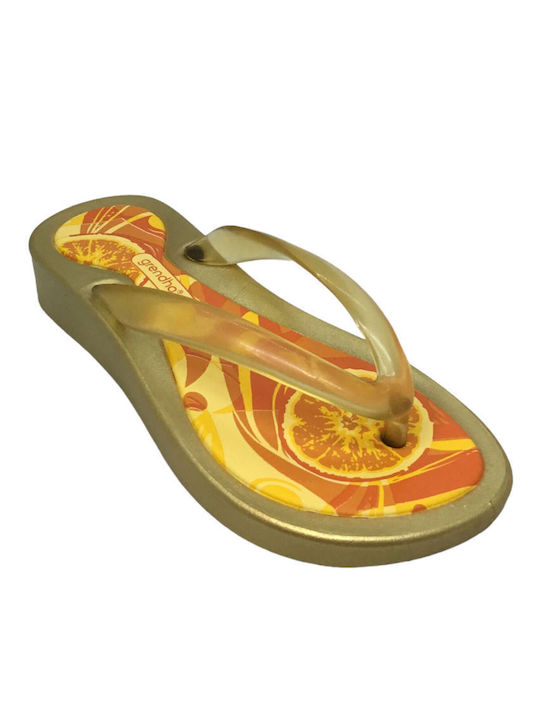 Șlapi pentru copii Flip Flops Portocalii