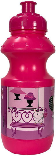 Sunce water bottle Kids Water Bottle Hello Kitty Plastic Fuchsia 330ml
