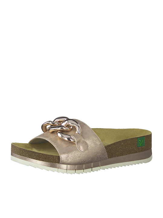 Flache Sandalen für Damen Anatomisch in Rosa Farbe