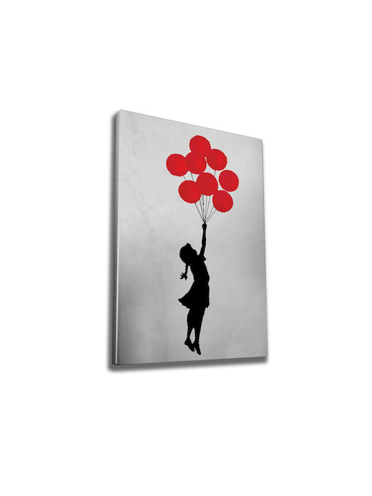 A-g Flying Painting Copy of Banksy on Canvas 50x70cm