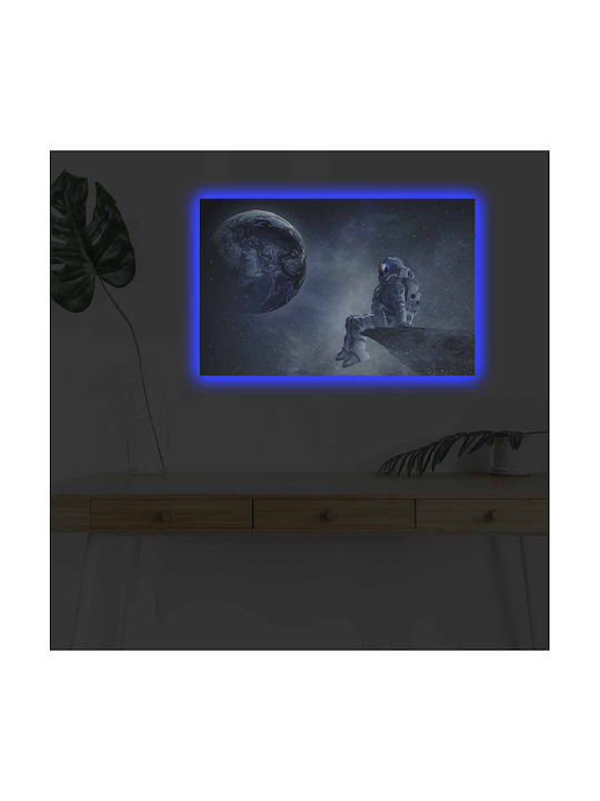 Πίνακας σε Καμβά με LED Φωτισμό 45x45cm
