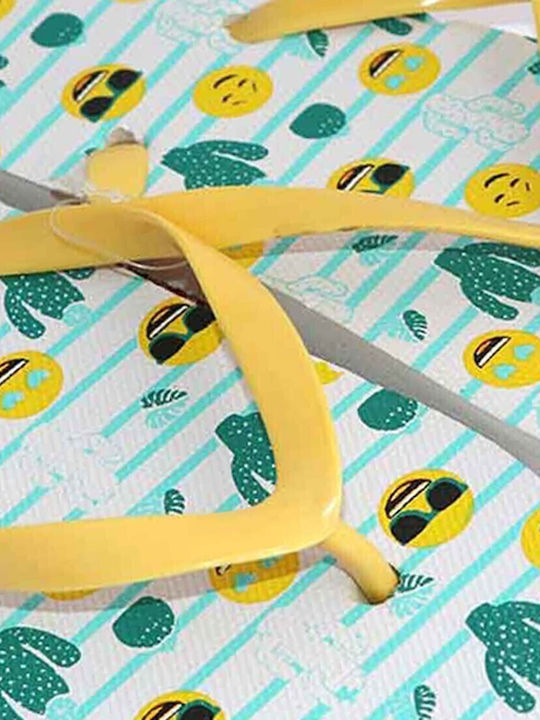 Παιδικές Σαγιονάρες Flip Flops Κίτρινες