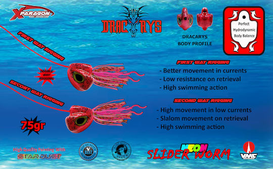 X-Paragon Artificial Bait Minnow Fluorescent 75g