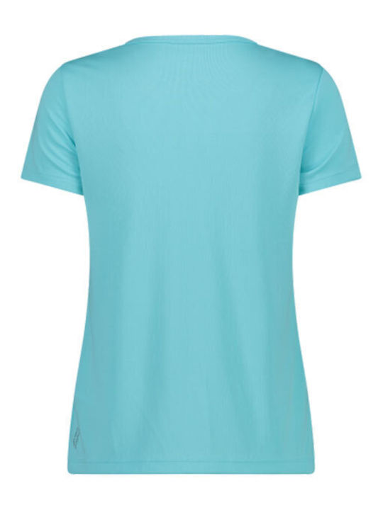 CMP Γυναικείο Αθλητικό T-shirt Γαλάζιο