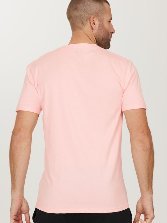 Cruz Thomson Herren T-Shirt Kurzarm Rosa