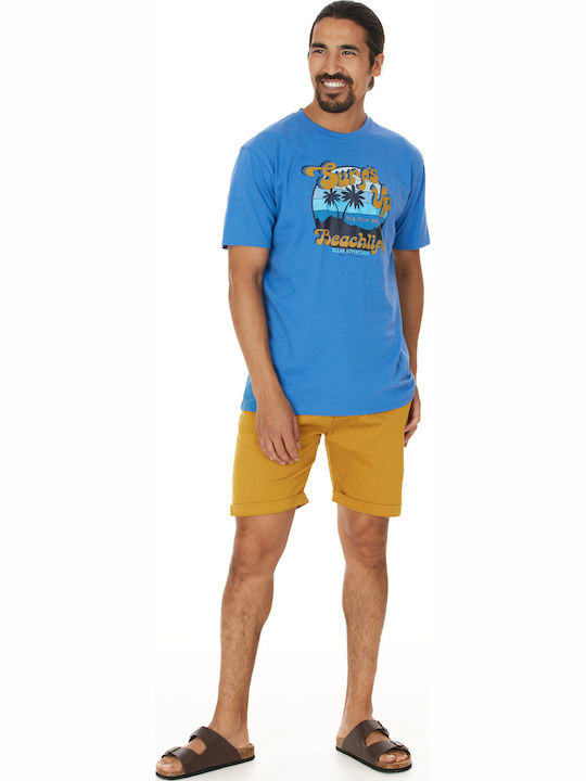 Beachlife T-Shirt Blau