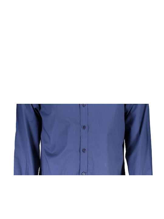 Harmont & Blaine Men's Shirt Long Sleeve Blue