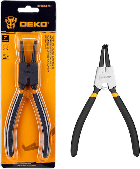 Deko Deko Sicherungsringzange Gebogene Länge 180mm