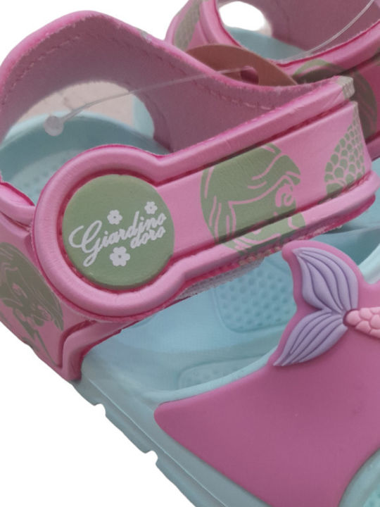 Giardino D'Oro Children's Beach Shoes Pink
