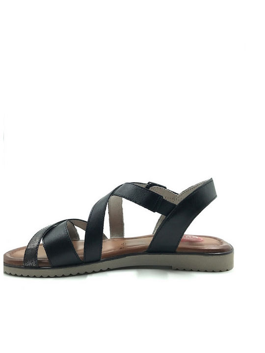 Jana Women's Flat Sandals Anatomic in Black Color