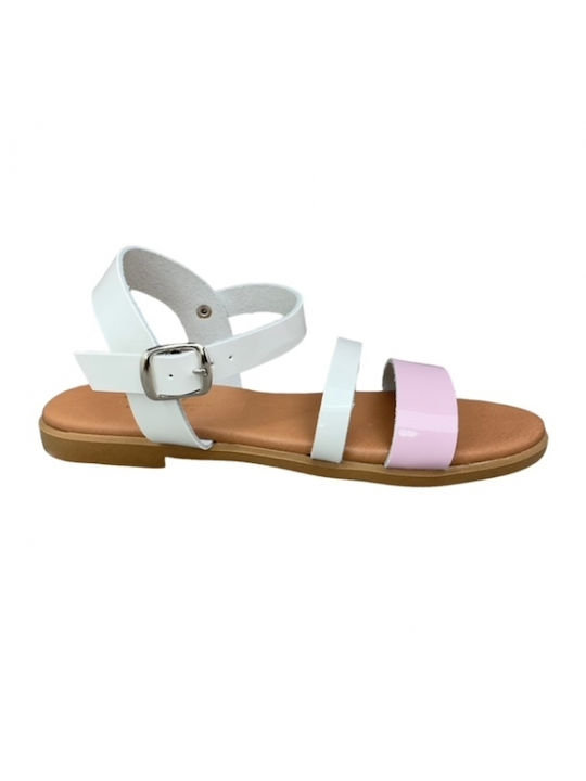 Smart Steps Women's Flat Sandals with Strap in Pink Color