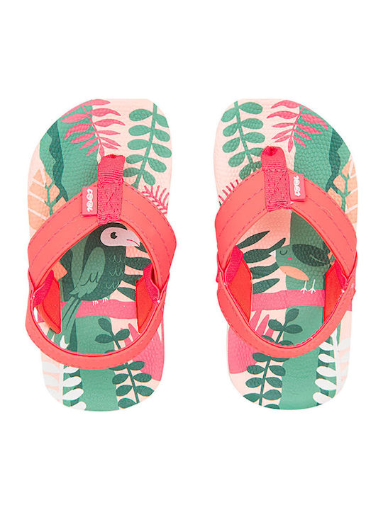 Παιδικές Σαγιονάρες Flip Flops Κοραλί