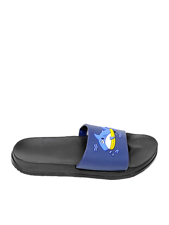 Kids' Slides Navy Blue