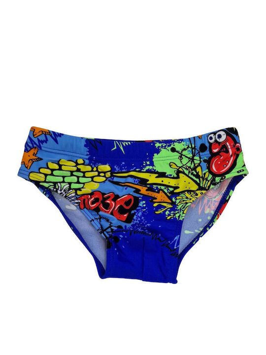 Senses Kids Swimwear Swim Briefs Blue