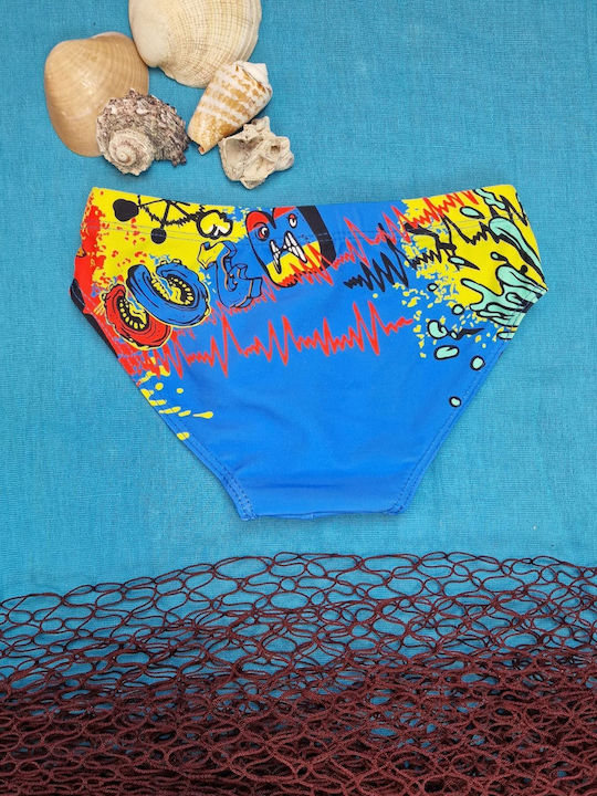 Senses Kids Swimwear Swim Briefs Light Blue