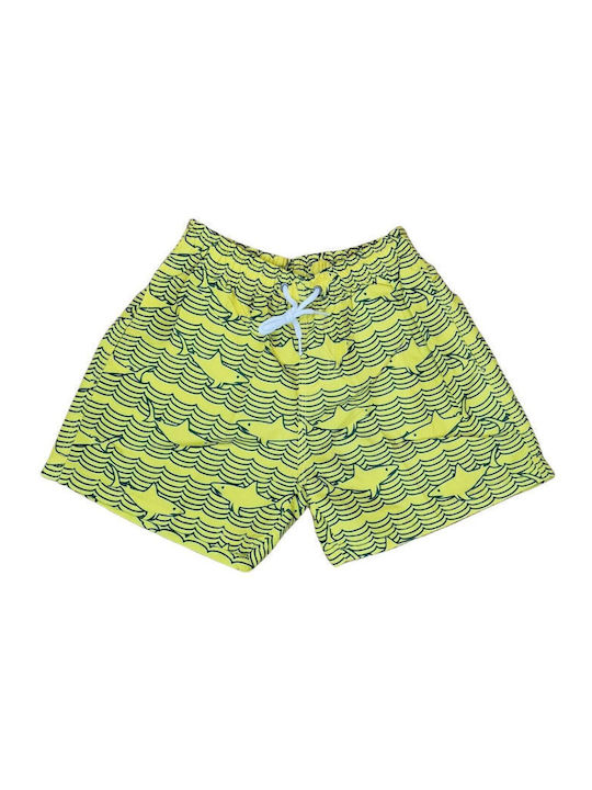 Senses Kids Swimwear Swim Shorts Yellow