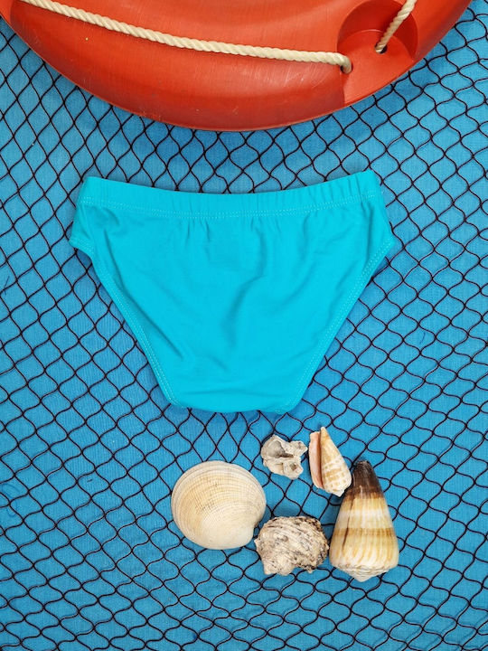 Senses Kids Swimwear Swim Briefs Light Blue