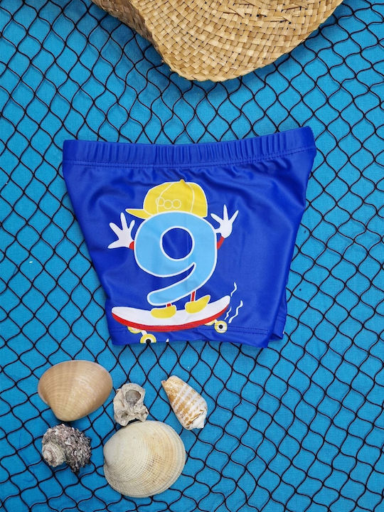 Senses Kids Swimwear Swim Shorts Blue