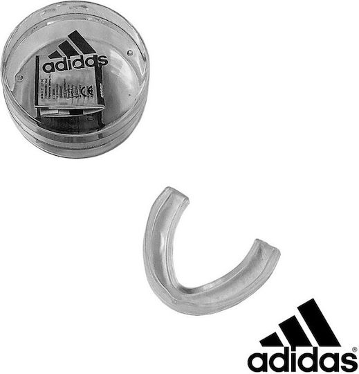 adidas ADIBP09 Senior Protective Mouth Guard with Case Transparent Single 4006506