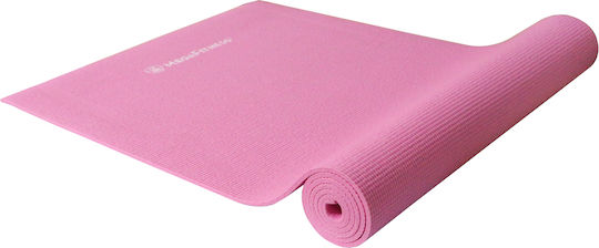 MegaFitness Στρώμα Γυμναστικής Yoga Ροζ (173x61x0.6cm)