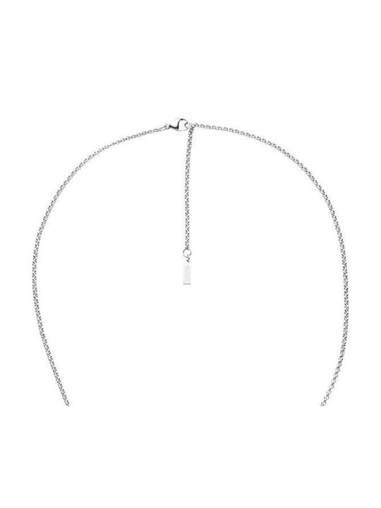 U.S. Polo Assn. Herren Kreuz aus Stahl mit Kette