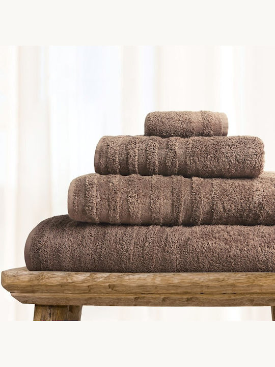 Fieldcrest Bath Towel Ultra Soft 76x147cm Brown