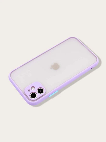 Go Clever Milky Umschlag Rückseite Silikon Flieder (iPhone 12 Pro Max)