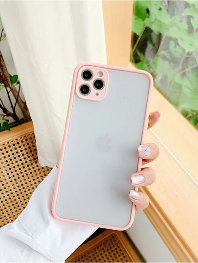 Go Clever Milky Back Cover Σιλικόνης Ροζ (iPhone 12 Pro Max)