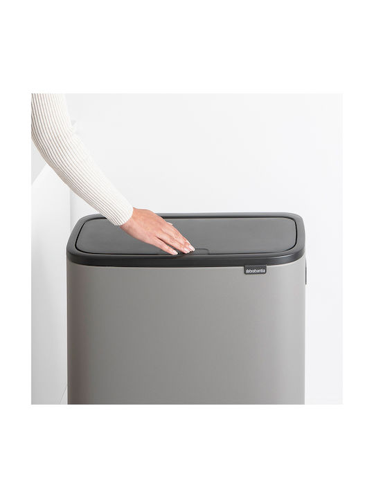 Brabantia Stainless Steel Waste Bin 30lt Gray