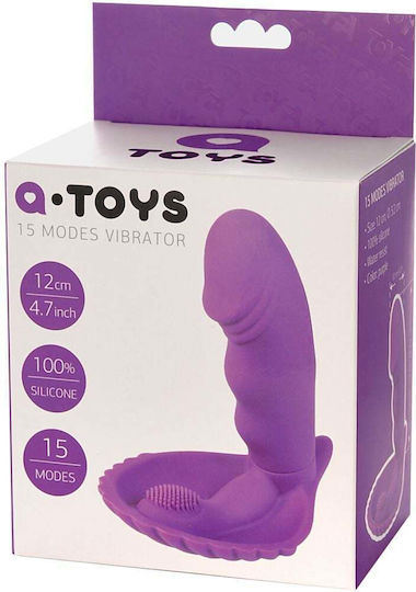 ToyFa Vibrator Δονητής για Ζευγάρια Μωβ