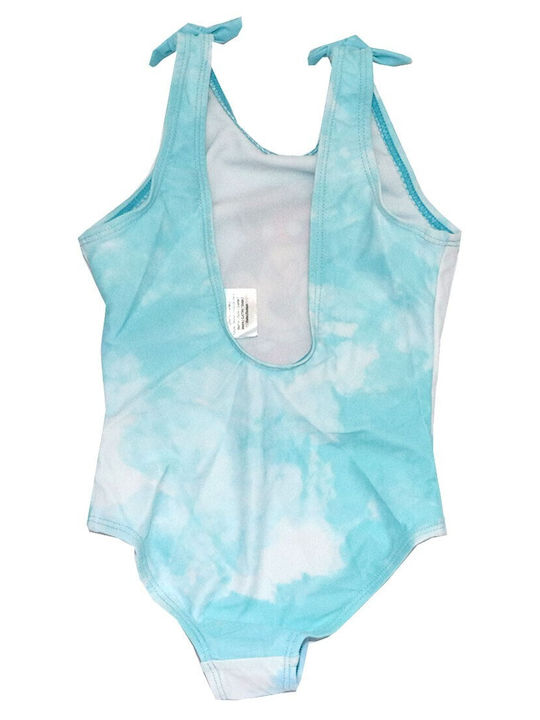 Disney Kids Swimwear One-Piece Light Blue