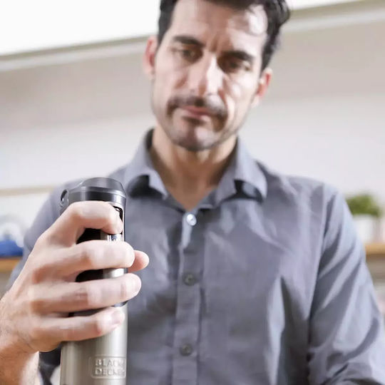 Black & Decker Ραβδομπλέντερ με Ανοξείδωτη Ράβδο 1200W Μαύρο