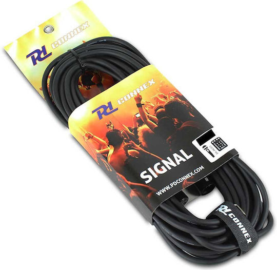Vonyx CX35-20 Cable XLR male - XLR female Μαύρο 20m (176.032)