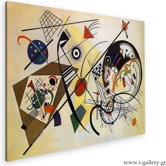 I-gallery Gemälde Kopie von Wassily Kandinsky auf Leinwand 120x80cm