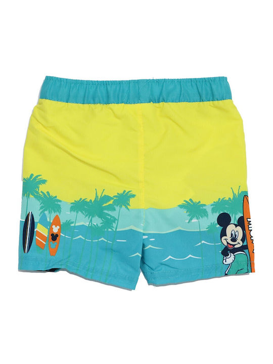 Disney Mouse Παιδικό Μαγιό Βερμούδα / Σορτς Κίτρινο