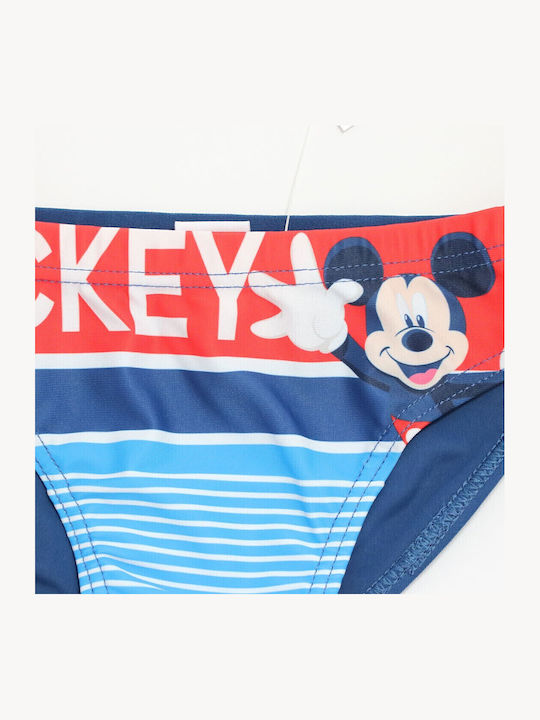 Disney Mouse Παιδικό Μαγιό Σλιπ Navy Μπλε