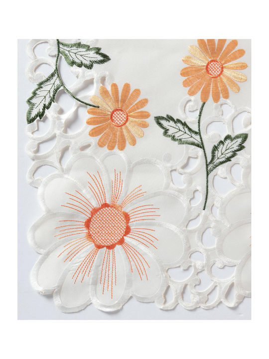 Silk Fashion Ράνερ Κοφτό Πορτοκαλί 40x170εκ.