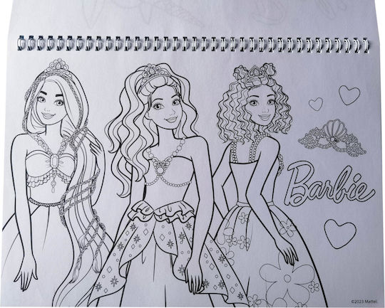 Gim Drawing Pad Barbie 1pcs