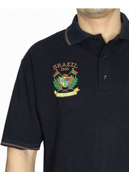 Polo Μπλούζα Κοντομάνικη Navy Μπλε
