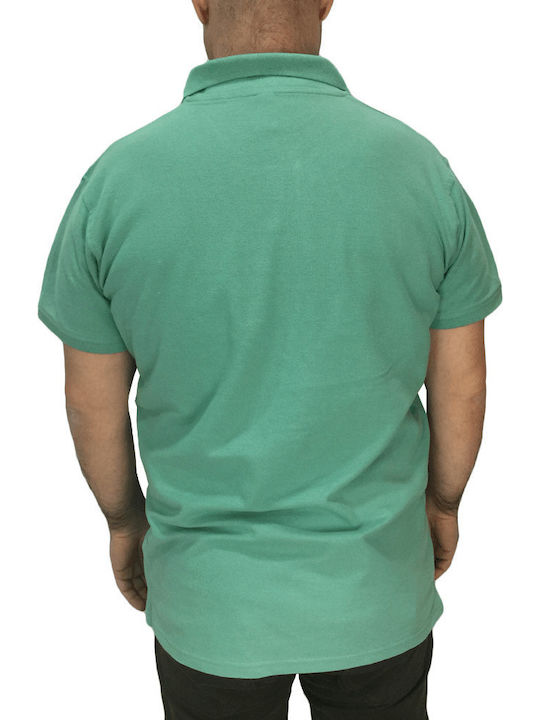 Star Polo Short Sleeve Blouse Green