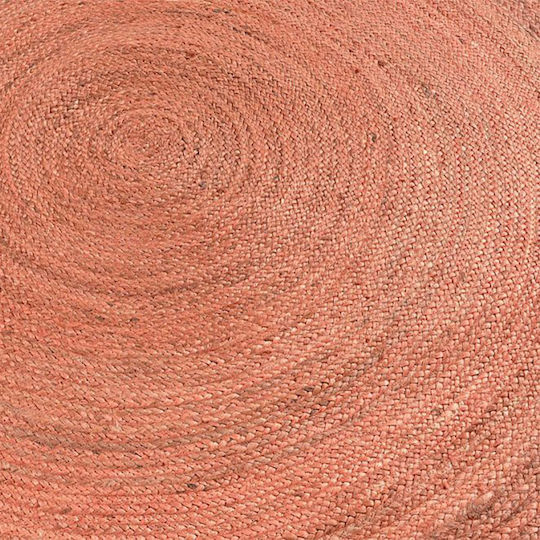 Polcarpet Jute Handmade Rug Round Summer from Jute Coral