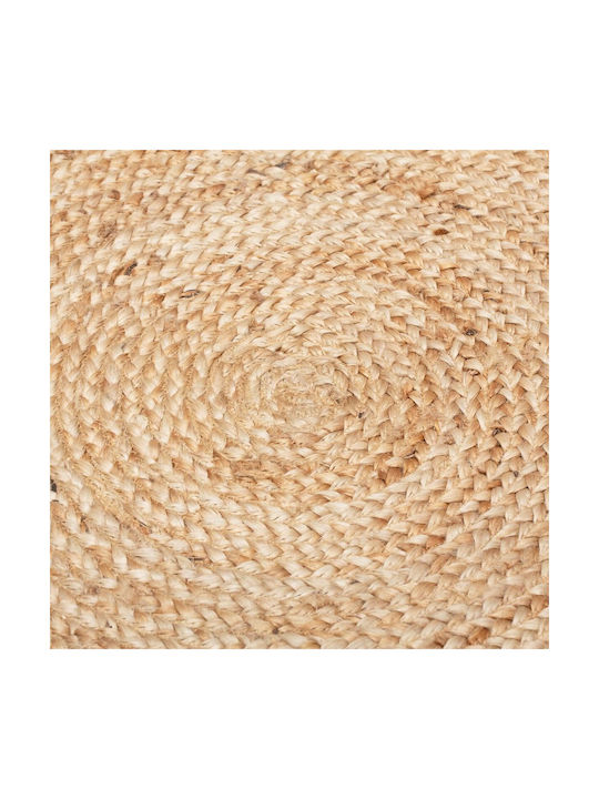 BigBuy Teppich Rechteckig Sommer aus Jute Beige S8800172