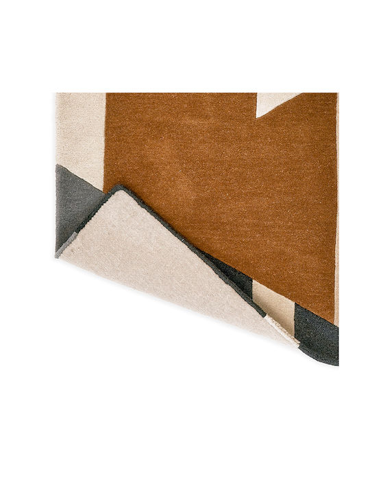 Harlequin Lucrat manual Covor Rectangular Din lână Portocaliu