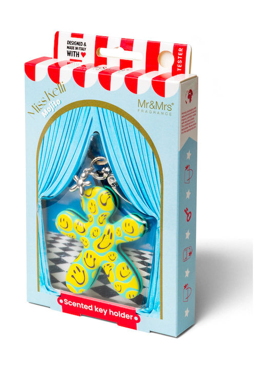 Mr & Mrs Fragrance Ключодържател от Метал Жълт Mr & Mrs Fragrance Ключодържател от Метал Жълт